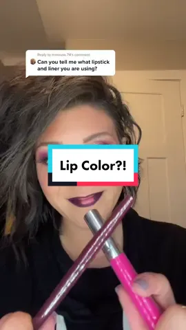 Reply to @mmouse.74 If want to purchase either product the link to my catalog is in my bio! Grape & Cupcake #lipsticktutorial #momsmakeup
