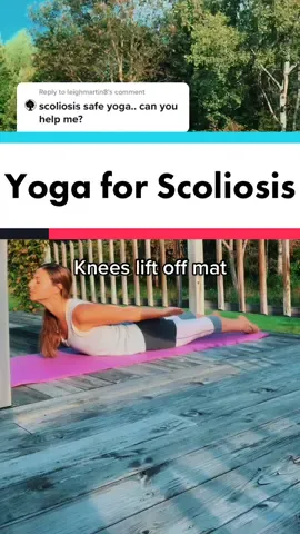Reply to @leighmartin8 #Scoliosis #safe #yoga #foryou #wellness #stretch #FitTok #safety #SelfCare #mind #body #soul #spine #health #relax #soften #fy