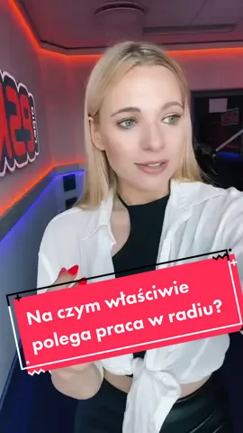 Odpowiedz na @0honey_t na czym właściwie polega praca w @radio.eska? #kasiazeski #radiolife #radiogirl