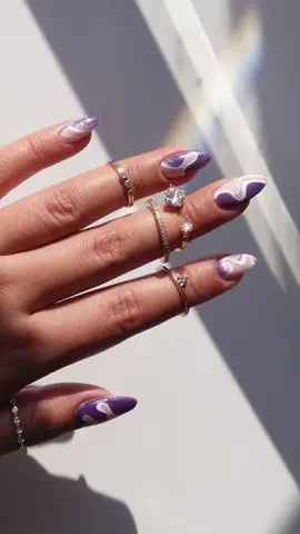 This weeks mani inspo: velvety plum-hued swirls by @glosshouse💜✨ #OPIObsessed #OPI #gelnails #NailTutorial #OPIVelvetVision #Manicure #Nails