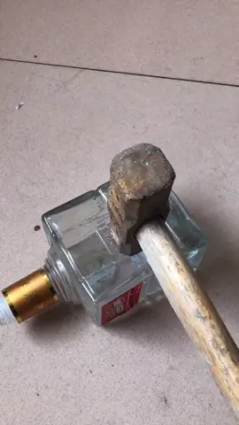 Making the glass bottle into diamond😲 #chinatiktok #chinesetiktok #glasswork #craft
