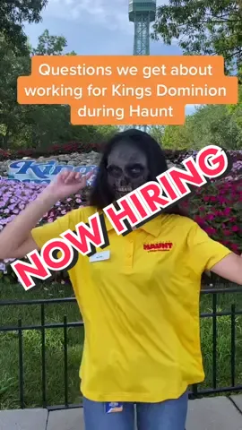 Want to make $20/hr during the spookiest event of them all? Visit the link in our bio or check the comments to learn more🎃 #halloween #kingsdominion