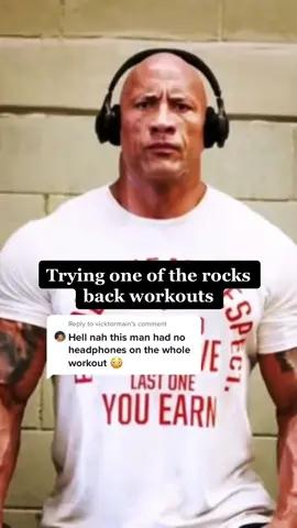Reply to @vicktormain  @The Rock lats for days #FitTok