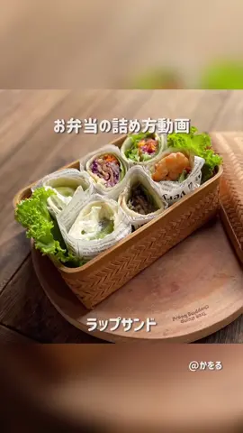 #ラップサンド#トルティーヤ#サンドイッチ弁当 #サンドイッチ#sandwich#wrapsand #お弁当の詰め方 #お弁当記録 #お弁当レシピ #お弁当vlog