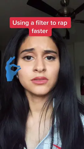 These filters  are way too advanced now #rap  #sing  #fyp