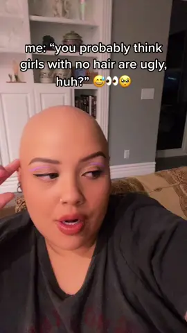 set myself up #alopecia #baldgirl #fypシ