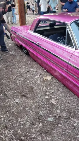 El Jefe's '64 Impala unveiled at his funeral. RIP Ernie Macias. #NoRegrets #Chevy #Impala #LowRider