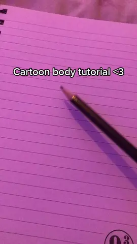 Cartoon body tutorial <3 || #arttutorial #bodytutorial #art #sketch #foryoupage