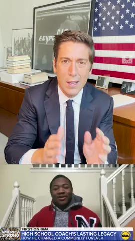 #DavidMuir shares story of #Indianapolis #students honoring beloved #coach Paul Loggan, who they lost to #COVID19, as part of #AmericaStrong series.