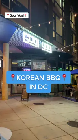 Korean BBQ first timer! Come with us to try Gogi Yogi🥢 #BriaInTheCity #BITC #koreanfood #dceats #CurameChoreo