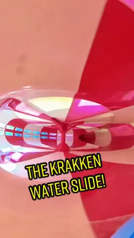 Going down The Krakken water slide at #TheKartrite 🔴⚪️ | #waterslide #waterpark #travel