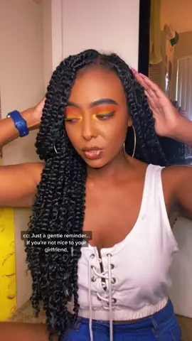 Like she said, it’s not a threat…it’s a promise 😇 #wlw #lgbtq #bisexual #pansexual #lesbian #🏳️‍🌈 #queer #blackqueer