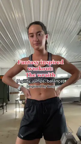 I just think she would body these exercises…. I can’t do what she does. Why are the videos glitching so bad? #BookTok #fyp #shadowandbone #sixofcrows #inejghafa #exercise #workout #leighbardugo #wraith #fantasy #yafantasy #caitlynslibrary