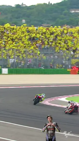 Rossi mania in full swing at Misano 2015! 🎉 We’re sure the fans will be just as loud in 2021 🔊 #SanMarinoGP 🇸🇲 #MotoGP #VR46 #GrazieVale
