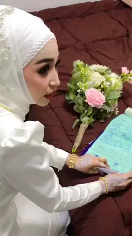 BARAKALLAH Sayang🤵🏻❤️👰🏻‍♀️ #งานแต่งเพื่อน #งานแต่งอิสลาม #ยินดีด้วยนะ✨