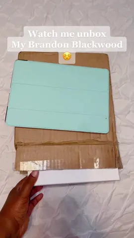 I love this bag 😭😭 it’s a mini Kendrick Trunk green denim 💚 #AEJeansHaveFun #brandonblackwood #unboxing #fyp #blackgirlluxury