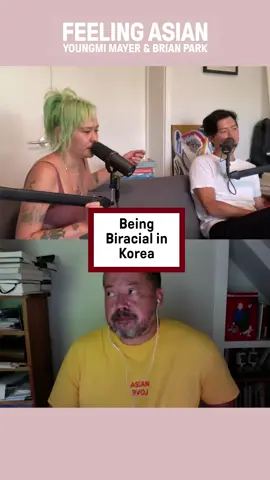 discussing being biracial in korea vs the us with @cheemobile @itsbrianpark @youngmimayer #feelingasian