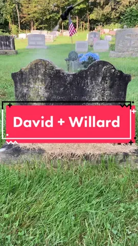 David + Willard ❤️❤️ #gravetok #gravestonecleaning #foryou