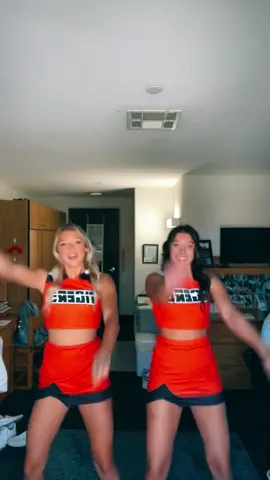 Go tigers🐯🧡 @korinicole03 #fyp #cheer