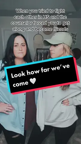 We went from hating each other to being thick as thieves! 🤍 @aplato81520