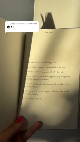 Reply to @rachnera21 🥺 let this be your guide. 💛 #poetrystop #booksthatmademecry #feelyourfeelings #youwerealesson #thisisyoursign #healingbooks