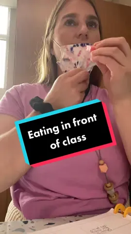 When you eat anything in front of your class 😂 #ThatCloseMessenger #IDeserveTuitionContest #teacher #teachersoftiktok #fypシ #kindergartenteacher