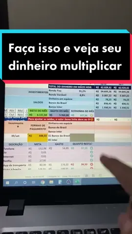 Fique mais rico todo mês aplicando o Método CPO. #planilha #planilhas #planilha #planilhasfinanceiras #planejamentofinanceiro #controlefinanceiro