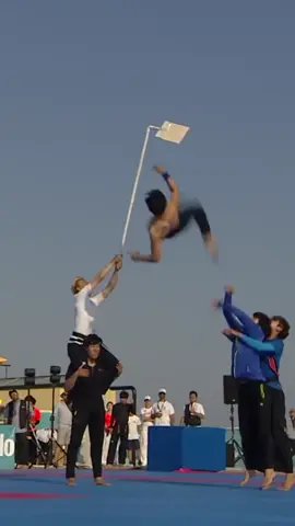 You can’t get enough of BEACH TAEKWONDO 🏖 Neither can I 🎽 #Taekwondo #Tkd #WorldTaekwondo #Demonstration #foryou