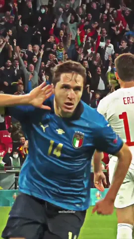 Goosebumps😵‍💫 #fyp #futbol #football #euro2020 #italy #chiesa #nextfootballer