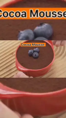 No oven, no eggs needed. Easiest dessert recipe you can find. YUMYUM #Recipe #mousse #chocolate