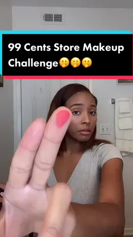 Dollar Store Makeup Challenge Pt. 3😭😭😭 #foryou #makeupchallenge #makeup #dollartree