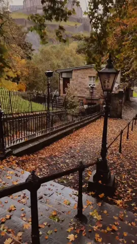 Autumn in Edinburgh is everything 🍂 you coming a walk with me? #edinburgh #darkacademia #autumnvibes #storiesfromscotland #autumn