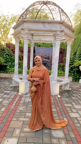 Saree lover ✨🧡 #HijabFashion #fashion #saree #fyp #hijabi #sareelove #bollywood #modestfashion #style #outfit #bengali #desitiktok #desigirl #wedding