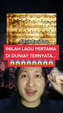 Reply to @yomamen23 LAGU PERTAMA DI DUNIA😱 #YukCariTau #funfacts #fyp #foryourpage #foryoupage #foryou #fy #samasamabelajar #tiktokindo #berbagifakta