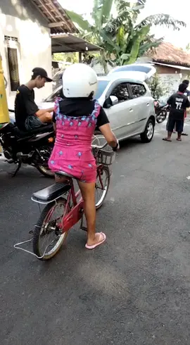 naik sepeda#widodo
