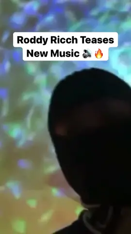 #RoddyRicch teased new music on the way 👀🔥How’s it sounding? 🤔