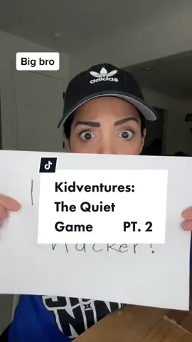 The Quiet Game PT. 2 featuring @inamotherworld #momlife #funnykids #broandsislifebelike #broandsisgoals #parentlifebelike #kiddoconversations