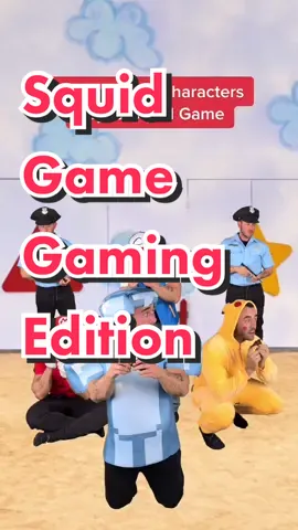 Who would you bet on winning? 😬😂 #squidgame #gaming