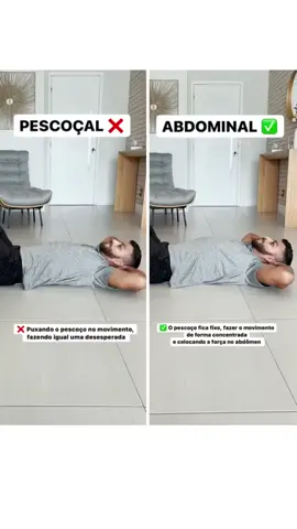 E aí, você faz pescoçal ou abdominal? #tiktokbrasil #tiktok #emagrecer #emagrecimento #abdominal #treino #barrigachapada #barriganegativa #foryoupage #fy #foco #viral #popular #fun #focoforcaefe #musculação #magra #meme