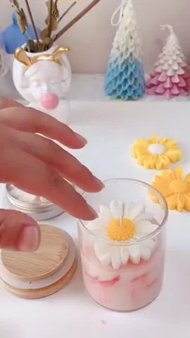 A cup of candle...#handmade #DIY #creative #decompression #candle #gift #fyp