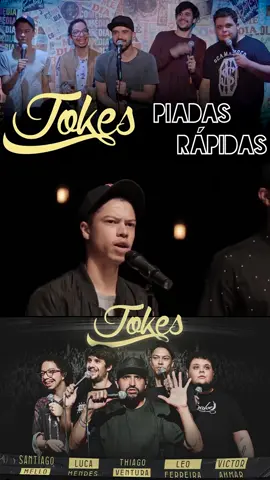 Cortes Piadas Rápidas - Jokes @othiagoventura #LeoFerreira #LucaMendes #SantiagoMelo