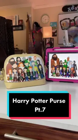Custom made Harry Potter purse!! ⚡️ Pt.7  #final #giveaway #diypurse #handpainted #harrypotter #ohayla #fyp