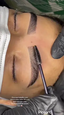 Vale ficar até o final#micropigmentação #sobrancelhas #sobrancelhas #maceio #maquiagem