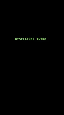 #Disclaimer