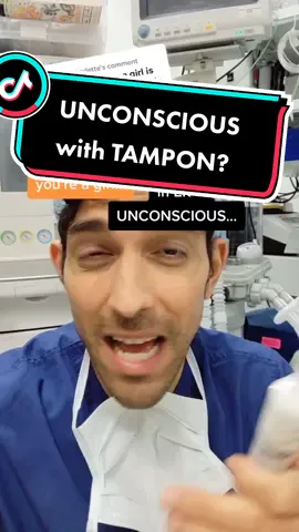 Reply to @maryfredette what happens if you come to the ER unconscious with a #tampon ? Will you get #toxicshocksyndrome  ? #doctor #medical