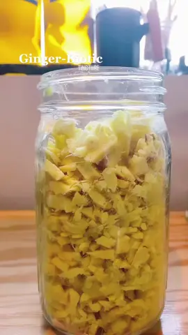 Ginger-Biotic tincture #ginger #coldandflu #nausea #antibiotic