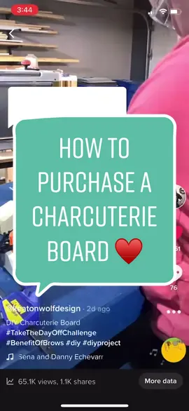 Reply to @mischief_22 link is now available!!! ♥️♥️♥️ #SoFiMoneyMoves #123PandoraME #TakeTheDayOffChallenge #diyproject #DIY #charcuterie