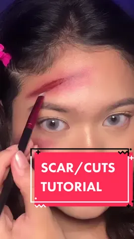tw ⚠️ cuts tutorial for beginner! #halloweenmakeuptutourial #sfxmakeup #halloween