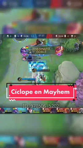 Focus Cíclope en Mayhem 🤡 #mobilelegends #mlbbcreatorcamp #fixed #MLBB #GamerEnTikTok #lentejas #mcc_latam