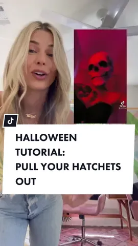 HALLOWEEN TUTORIAL 🎃 PULL YOUR HATCHETS OUT featured @snitchery ib @Nora @Bite Me #pullyourhatchetsout #halloweentrend #trendtutorial